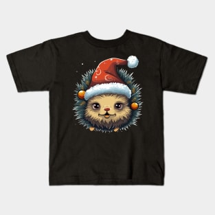 Puffer Fish Christmas Kids T-Shirt